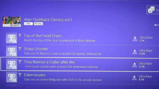 Atari Flashback Classics Volume 1 PS4 Trophy List LPOS смотреть онлайн