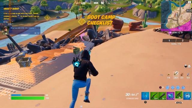 Fortnite C3S3 on Core i3-10100 3.6GHz RX 6500 XT 1080p Performance смотреть онлайн