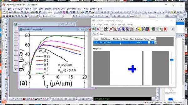 How to Extract Data/Points from a Graph Image with Origin Software