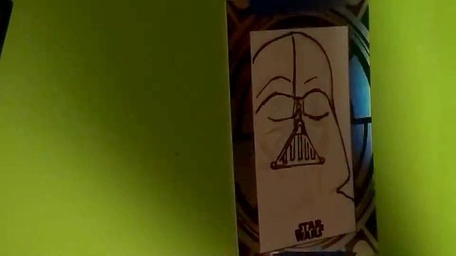 Topps Star Wars Darth Vader sketch card смотреть онлайн