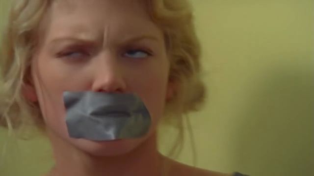 Australian Blonde tape gagged смотреть онлайн