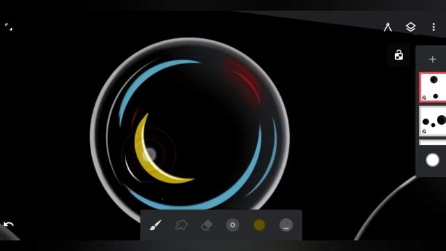 Как нарисовать мыльные пузыри / рисую в Infinite Painter смотреть онлайн