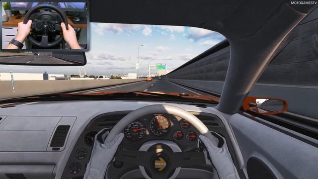 Assetto Corsa - Toyota Supra Chargespeed at Shutoko | Thrustmaster T300RS Gameplay смотреть онлайн