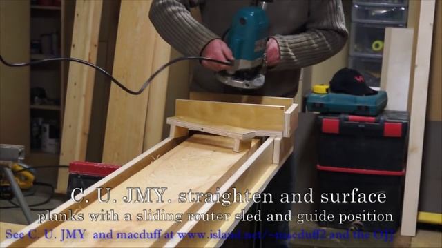 How to Router sled surfacer and planer.wmv смотреть онлайн
