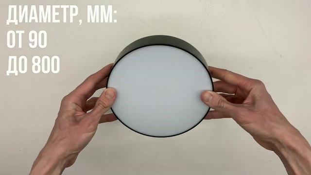 Накладной светодиодный светильник SP-RONDO смотреть онлайн