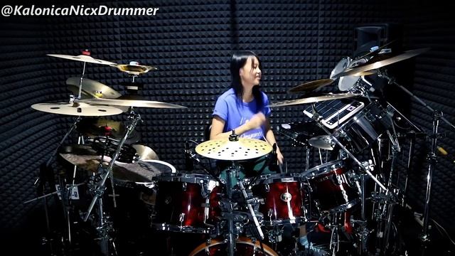 One Way Ticket ~ Eruption [ Drum cover ] by Kalonica Nicx смотреть онлайн