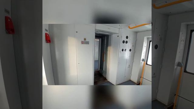 Пригородная электричка ЭП2Д-0096 Что внутри электрички? Внутренняя отделка салона электрички смотреть онлайн