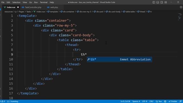 Laravel 10 Inertia & Vue 3 CRUD Application -3- (Display Tasks) | Moroccan Darija смотреть онлайн