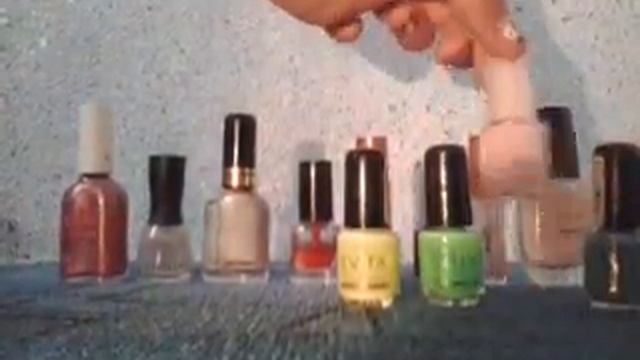 Мои лаки для ногтей))) смотреть онлайн