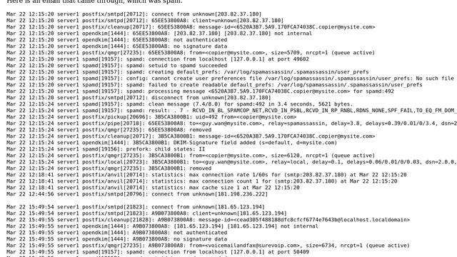 Postfix sending spam to local email addresses without authenticating смотреть онлайн
