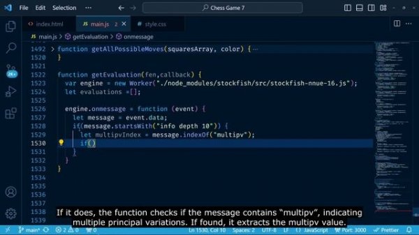 Chess Game Using Html CSS And JavaScript-Part 7