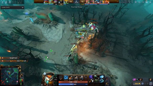Gyrocopter Safe Lane Gameplay - Patch 7.28c (Dota 2 Gameplay) смотреть онлайн