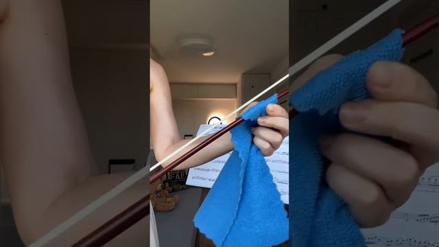 Мой уход за скрипкой🤍🎻Названия смотри в закрепленном коментарии✍🏻 смотреть онлайн