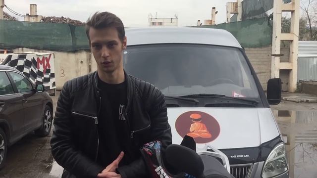 Успешная сдача экзамена на категорию А. Вадим смотреть онлайн