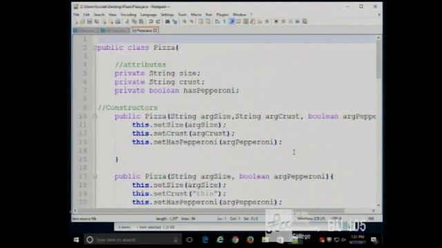 CISS226 - Java - Fall 2017 - Week 5, Lecture 2 - 9/27/2017 смотреть онлайн