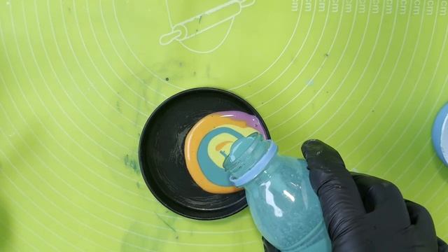 #17 Флюид арт декорируем контейнеры в космическом стиле. Декор кухни. #acrylicpouring #fluidart смотреть онлайн