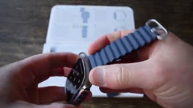 Apple Watch Ultra Midnight Ocean Band Unboxing & First Impressions смотреть онлайн