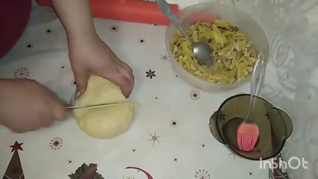 Пирог с картофелем и курицей/ Из доступных продуктов смотреть онлайн