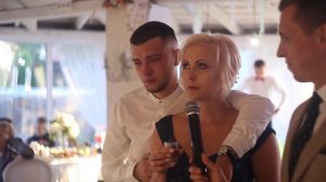 ЛУЧШЕЕ ПОЗДРАВЛЕНИЕ НА СВАДЬБЕ КРЁСТНОЙ МАМЫ И ДРУГА