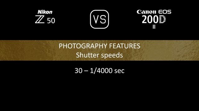 Nikon Z50 vs. Canon EOS 200D Mark II: A Comparison of Specifications смотреть онлайн