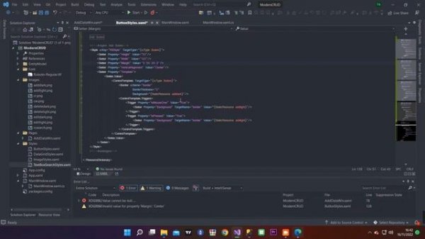 Modern CRUD with Awesome UI using ADO.NET Entity Data Model | C# WPF Universal Autofilter - Part 2/