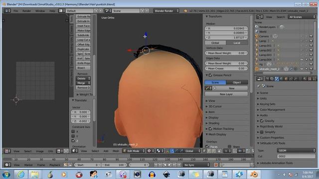 TS4 CC: A Beginner Working With Meshes