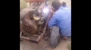 Самодельный минитрактор с двигателем УД-2. Часть 1. Постройка.