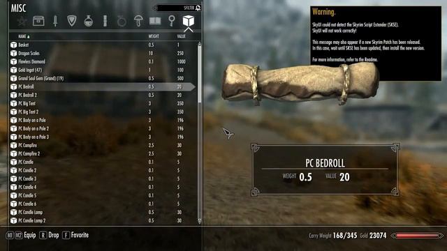 Skyrim Mod Spotlights - Portable Campsite смотреть онлайн