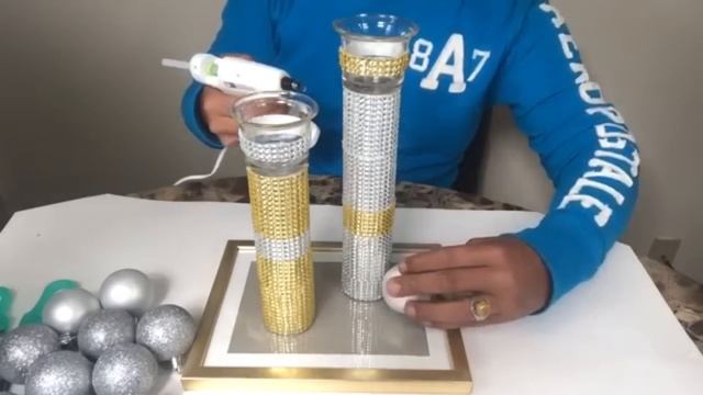 DIY 2018 Throwback | Two Glam LED Holiday Centerpieces | Re-Edit Bonus DIY Video | Home Decor 2020 смотреть онлайн