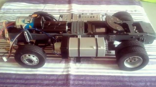 tamiya MB Actros MP4 1:14 - DOZAM transport, Žarnovica смотреть онлайн