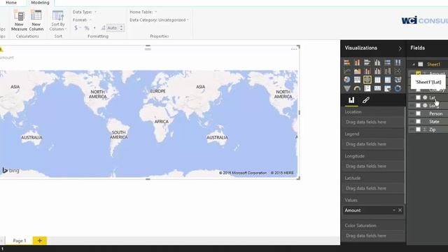 Mapping in Power BI Tutorial смотреть онлайн