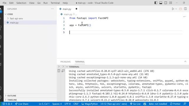 Getting Started with FastAPI || Create Your First API смотреть онлайн