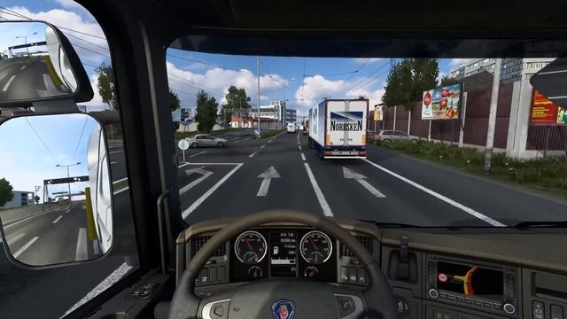 ETS2 1.40 | Hungary map | Budapest to Szigetszentmiklos | 4K 60 fps смотреть онлайн