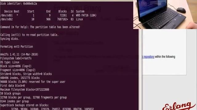 Installing Erlang-Embedded on a Gumstix in less than five minutes смотреть онлайн
