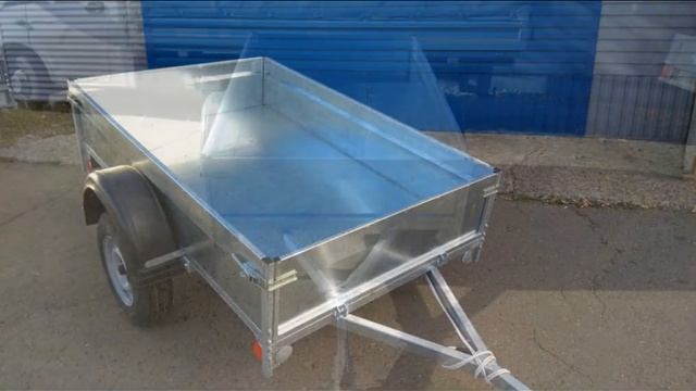 ЛЕГКОВОЙ ПРИЦЕП БАГЕМ 2. КУЗОВ 2,05Х1,3М. ГОРЯЧАЯ ОЦИНКОВКА ОБЗОР