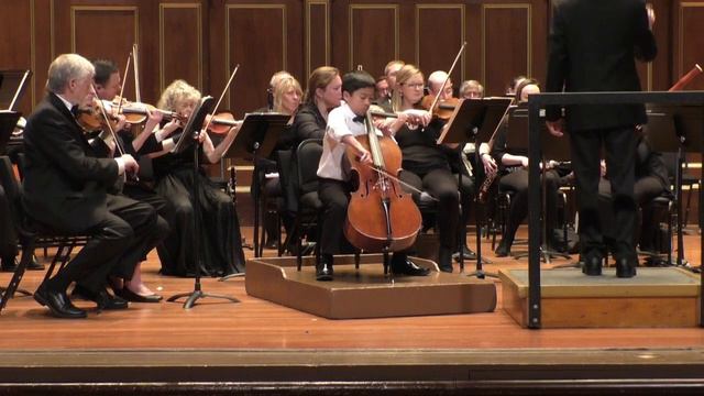 Andrew Y. Kim, Cello; Kabalevsky Cello Concerto No. 1 In G Minor, I. Allegro