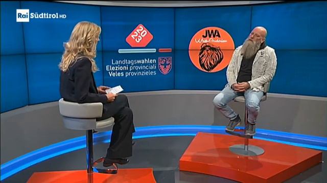 Tägliche Sportstunde, keine Windräder, Bettenstopp: Jürgen Wirth Anderlan spricht mit Rai Südtirol смотреть онлайн