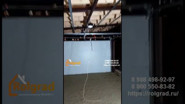 Секционные ворота с доп конструкцией Волгоград смотреть онлайн