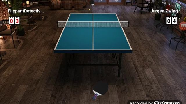 Видео игра настольный теннис Virtual Table Tennis смотреть онлайн