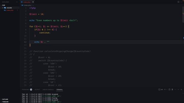 Dominating PHP Loops: Unleashing the Power of Continue and Break Statements смотреть онлайн