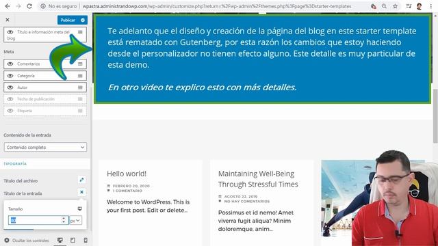 Repaso a las opciones de personalización del tema Astra para WordPress en la versión gratuita. смотреть онлайн