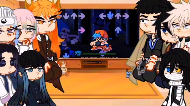 Hashiras react to Sonic.Exe F.N.F Mod + Extra song смотреть онлайн