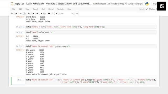 Loan Prediction | EDA | Variable Categorization and Variable Encoding | Part - 1 смотреть онлайн