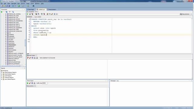 Funkcje z varchar. PL/SQL. Programowanie baz danych - lekcja z kursu | videopoint.pl смотреть онлайн