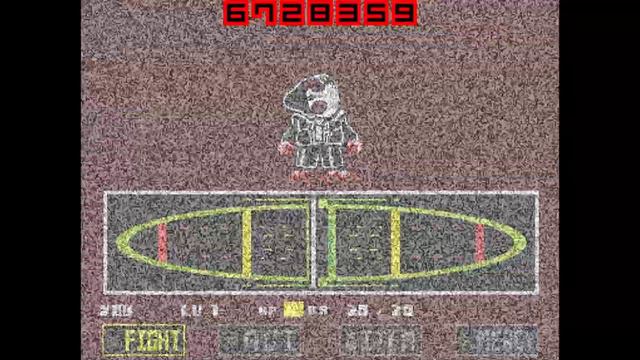 Undertale: VHS Sans phase 2 fight (Hacker Ending) by sub328 смотреть онлайн