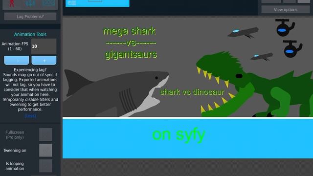 Mega shark vs gigantsaurs (sticknodes) смотреть онлайн