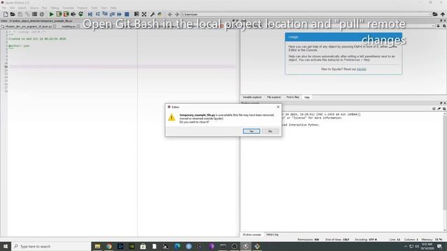 Git Example Usage смотреть онлайн