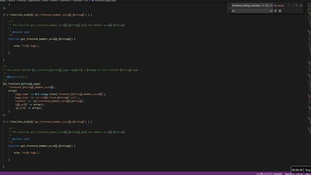 How to create a Settings page for the Frontend's features смотреть онлайн