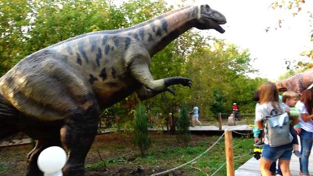 ДИНОПАРК в Москве / Парк ДИНОЗАВРОВ в парке СКАЗКА в Крылатском
