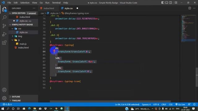 Best Notification Badge Animation Using HTML CSS And JQuery | Notification Badge смотреть онлайн